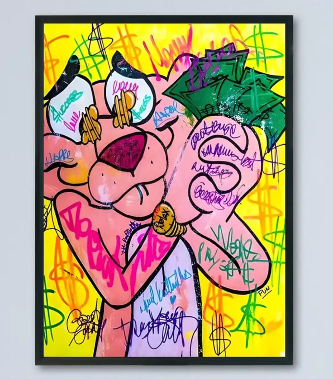 FAIR LUXURY HOME – Pink Money Panther (60×40 cm)