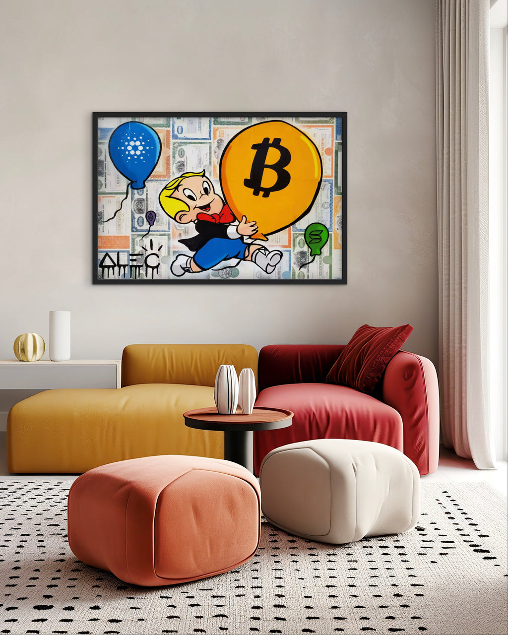 FAIR LUXURY HOME – 60×40 cm Art Print im schwarzen Basic-Rahmen