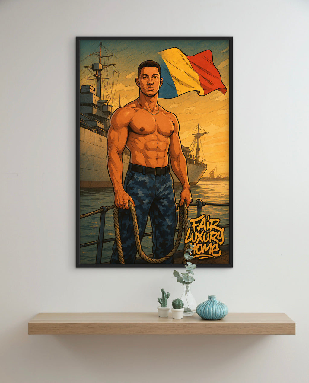 Custom FAIR Luxury Art - Dein persönliches 60x40 cm Meisterwerk