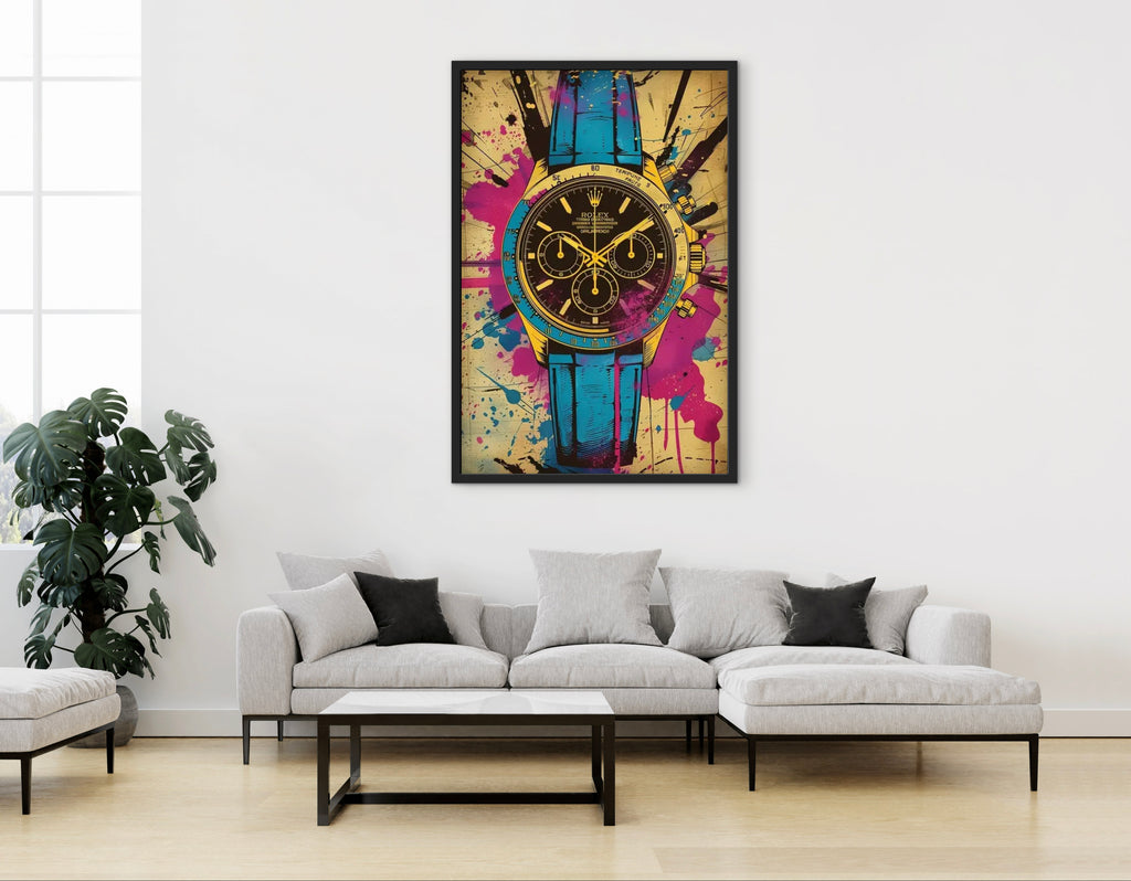 Fair Luxury Home – 60×40 cm Premium Art Print im schwarzen Rahmen