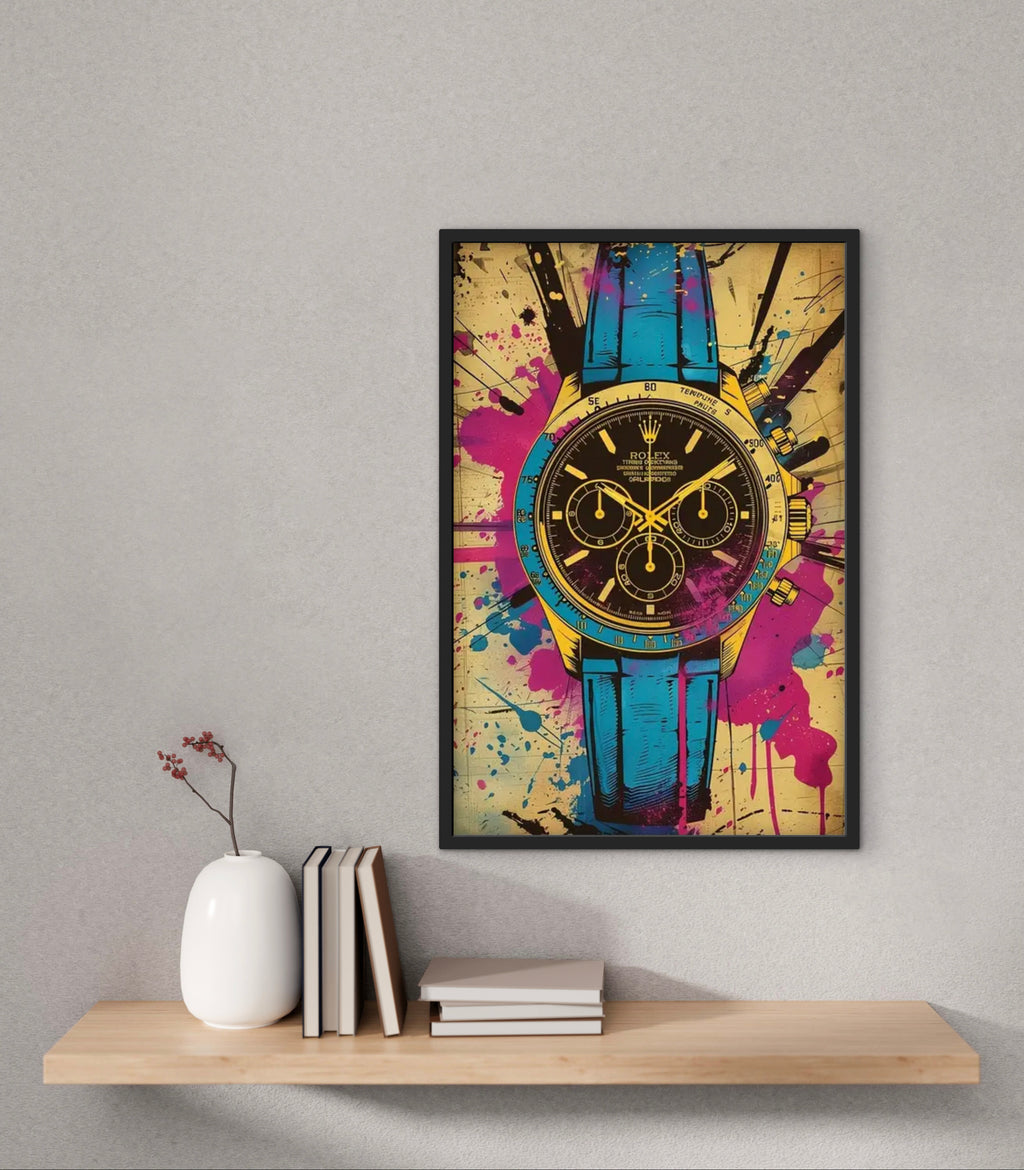 Fair Luxury Home – 60×40 cm Premium Art Print im schwarzen Rahmen