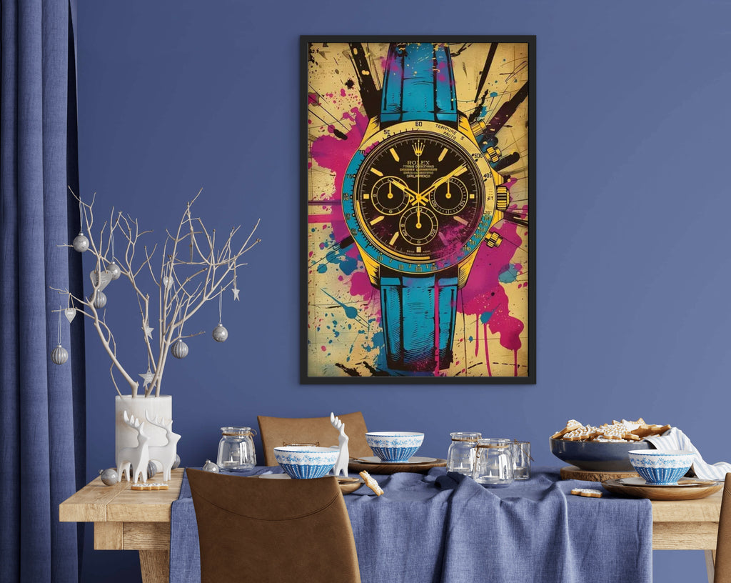 Fair Luxury Home – 60×40 cm Premium Art Print im schwarzen Rahmen