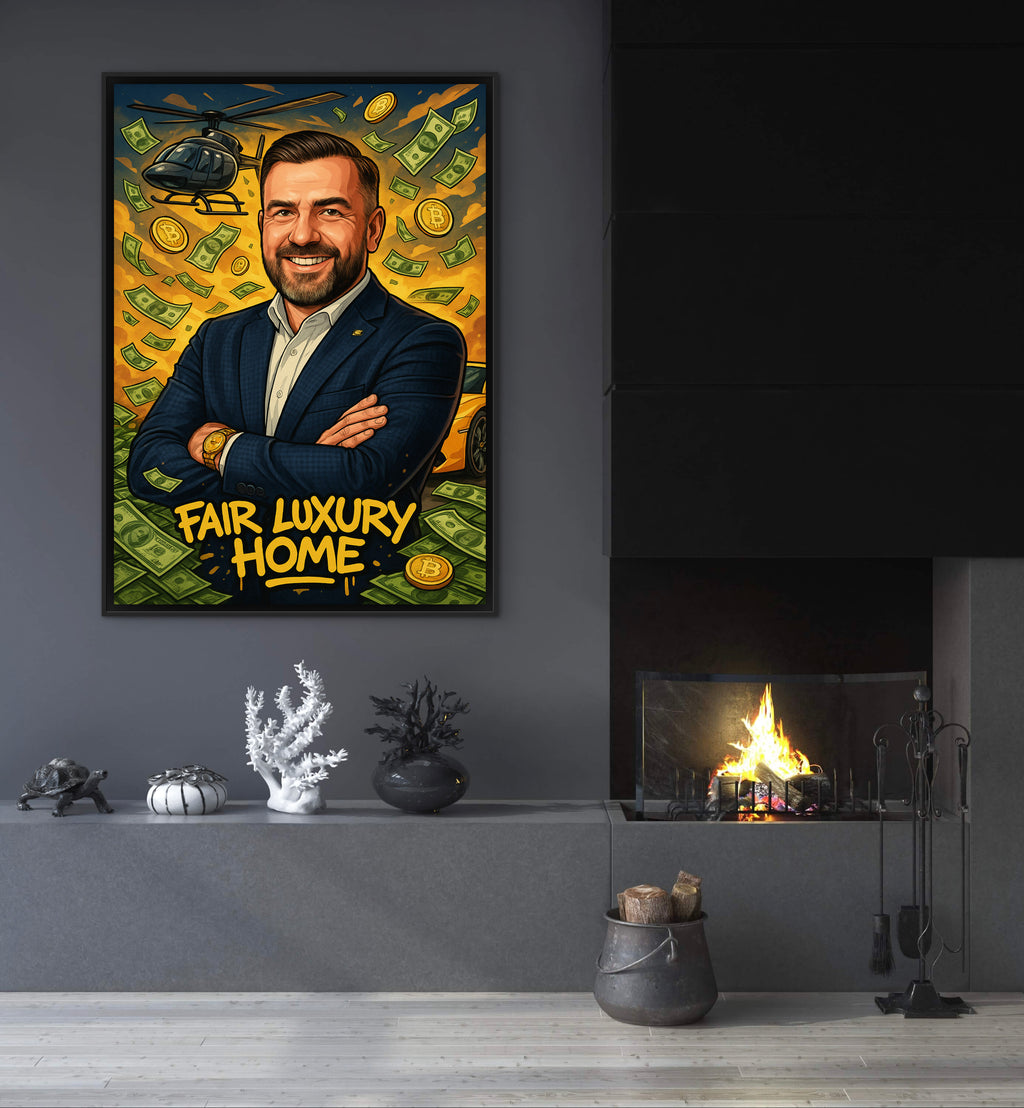 Custom FAIR Luxury Art - Dein persönliches 60x40 cm Meisterwerk