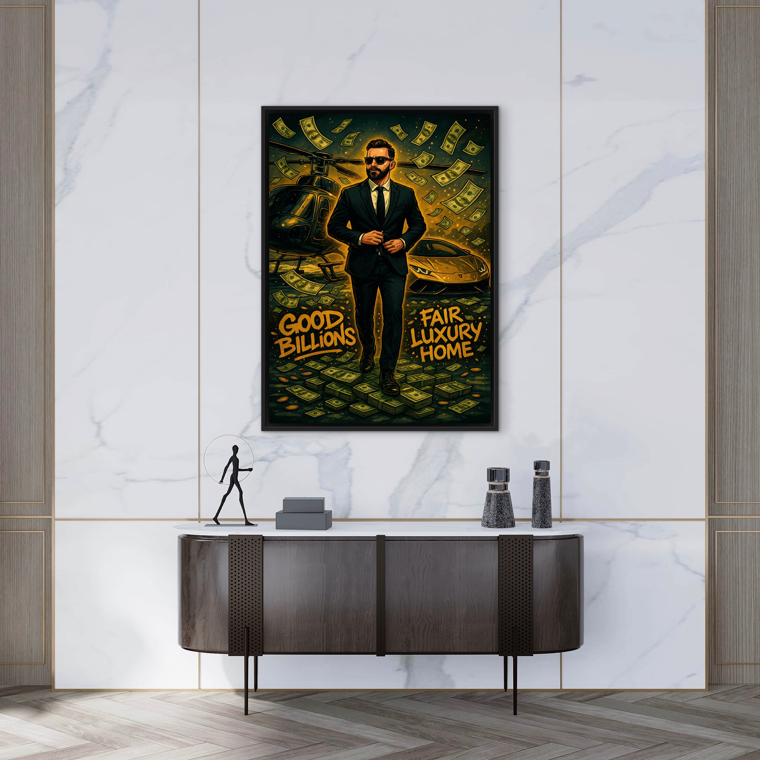 Custom FAIR Luxury Art - Dein persönliches 60x40 cm Meisterwerk