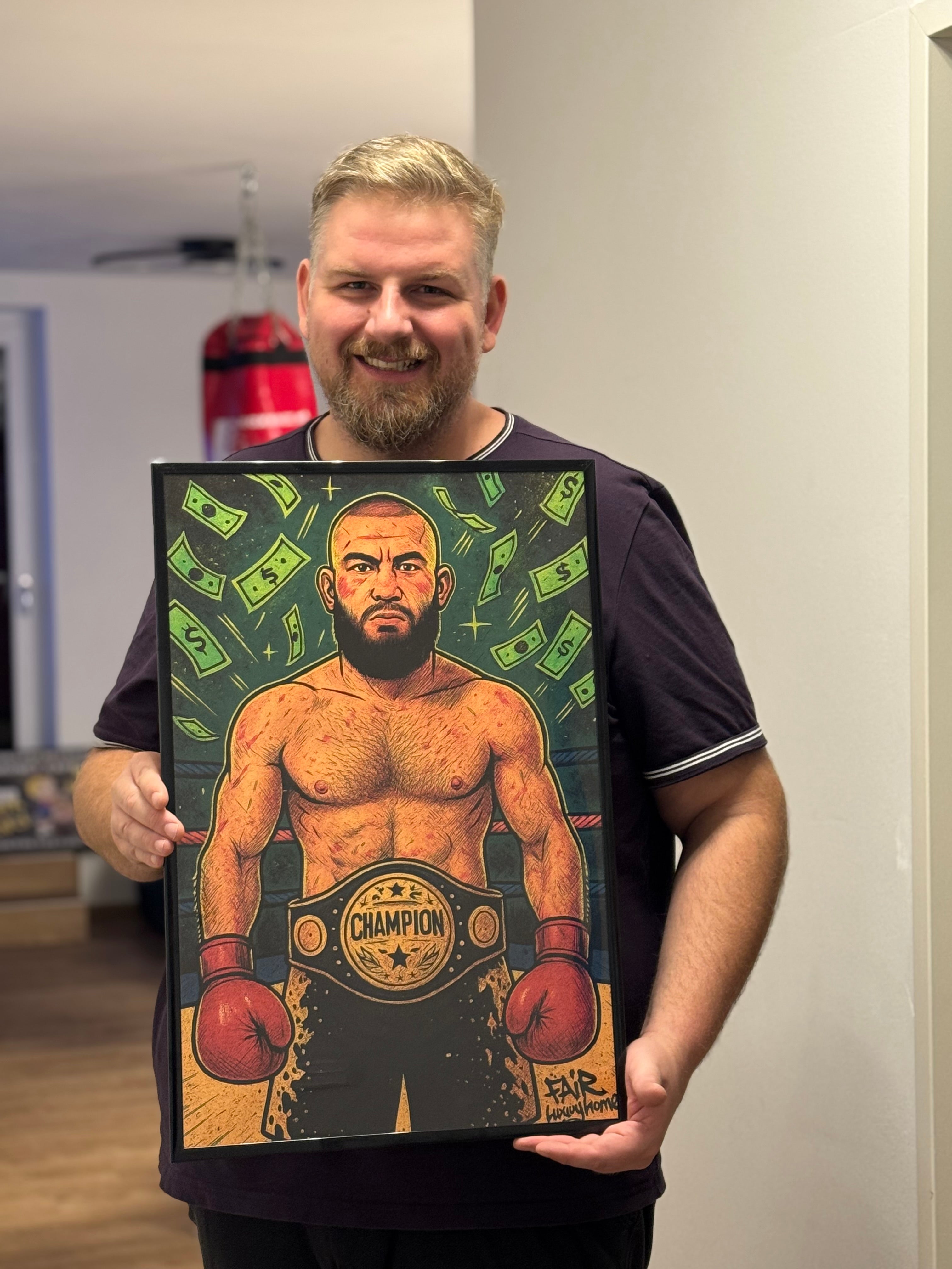 Custom FAIR Luxury Art - Dein persönliches 60x40 cm Meisterwerk